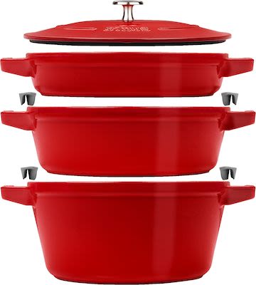 Staub Stackable 4-pcs Set Cherry