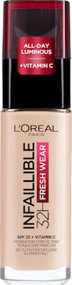 L'Oreal Paris Oa Infaillible Liquid Fresh Wear Foundation N° 15 Porcelaine 30 ml