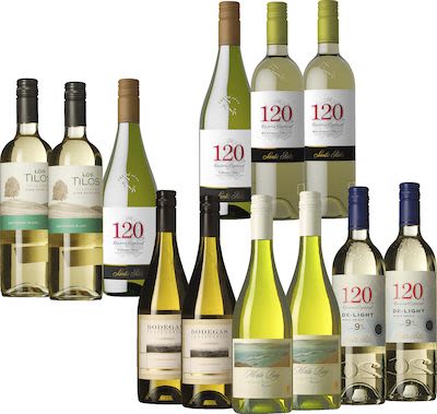 Chile White Tasting Box 12x75 cl. - Alc. 13% Vol.