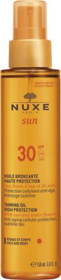 Nuxe Sun Tanning Oil High Protection SPF 30 150 ml