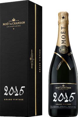 2015 Moët & Chandon Grand Vintage 75 cl. - Alc. 12.5% Vol. In gift box.