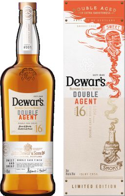 Dewar's Special Edition 16yo Double Age 100 cl. - Alc. 40% Vol. In gift box.