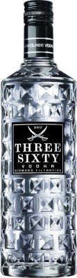 Three Sixty Vodka, 100 cl. - Alc. 37.5% Vol.