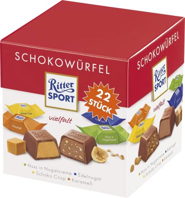 Ritter Sport Chocolate cubes 176 g