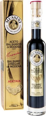 Mussini Aceto Balsamico di Modena I.G.P. 5 Coins 250 ml Gold Box