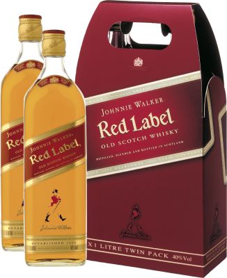 Johnnie Walker Red Label Twinpack 2x100 cl. - Alc. 40% Vol.