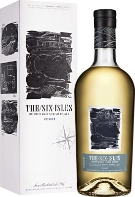 Six Isles Voyager Blended Malt Whisky 100 cl. - Alc. 46% Vol. In gift box.