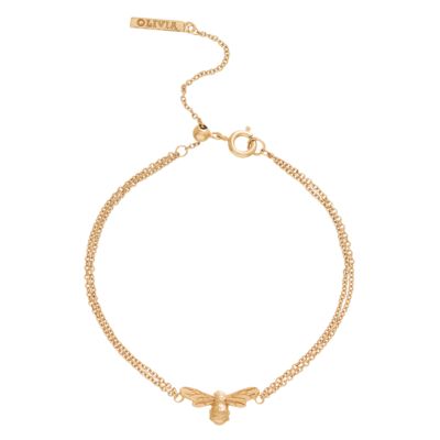 Olivia Burton Lucky Bee Ref: OBJAMB44N. Women's Bracelet