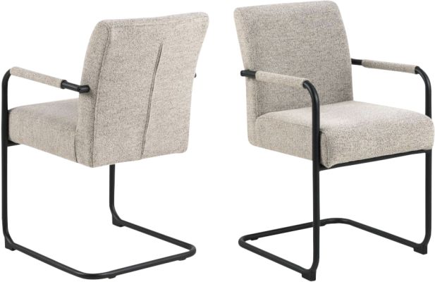 Adele dining chair with armrest