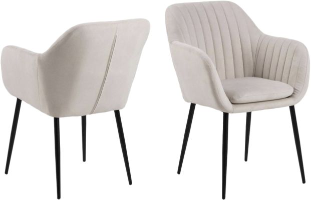 Emilia dining chair with armrest