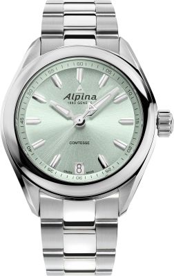 Alpina Comtesse Quartz AL-240LGR2C6B Women's watch