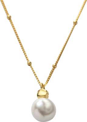 Paul Hewitt Ocean Pearl Necklace Gold