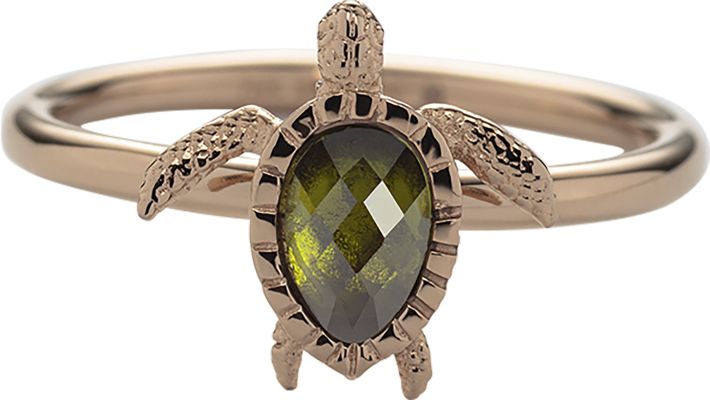 Paul Hewitt Turtle Ring Rose Gold