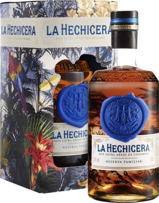 La Hechicera Rum Columbia 70 cl. - Alc. 40% Vol. In gift box.