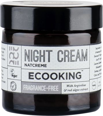 Ecooking Skin Care Face Night Cream Fragrance Free 50 ml