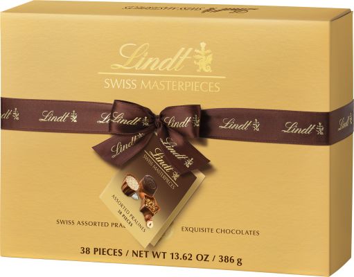 Lindt Swiss Masterpieces chocolate pralines 386 g