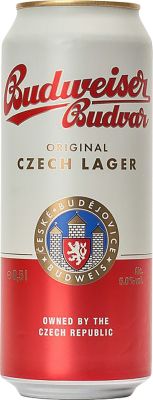 Budweiser Budvar 24x50 cl. - Alc.  5% Vol.