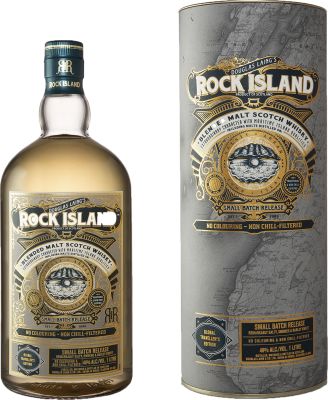 Rock Island Blended Malt Sotch Whisky 100 cl. - Alc. 48% Vol. In gift box.