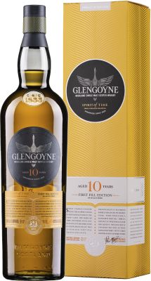 Glengoyne 10y First Fill Highland Single Malt Scotch Whisky 100 cl. - Alc. 46% Vol. In gift box.