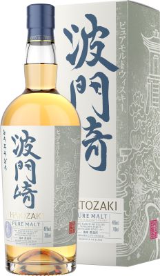 Hatozaki Small Batch Japanese Pure Malt Whisky 70 cl. - Alc. 46% Vol. In gift box.