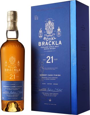 Royal Brackla 21y Single Malt 70 cl. - Alc. 45% Vol. In gift box.