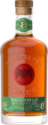 Bacardi 8 Rum Rye Cask 100 cl. - Alc. 45% Vol.