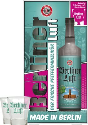 Berliner Luft Liqueur 70 cl. - Alc. 18% Vol. In gift box.