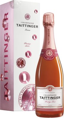 Taittinger, Brut Rosé 75 cl. - Alc. 12.5% Vol. in gift box