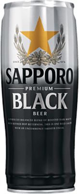 Sapporo Premium Black 12x65 cl. cans. - Alc. 5% Vol.