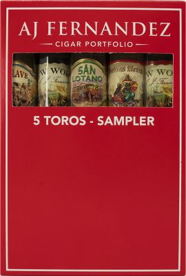 AJ Fernandez Sampler Toro 5 pcs