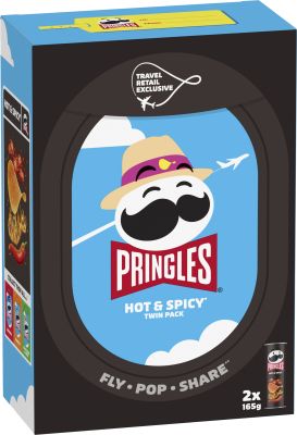 Pringles Hot & Spicy 2x165 g Duo Pack