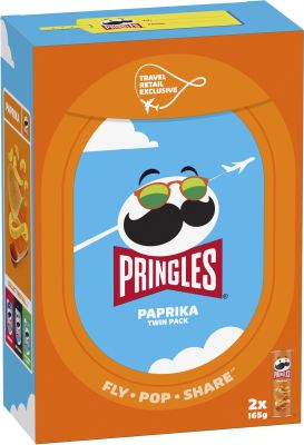 Pringles Paprika 2x165 g Duo Pack