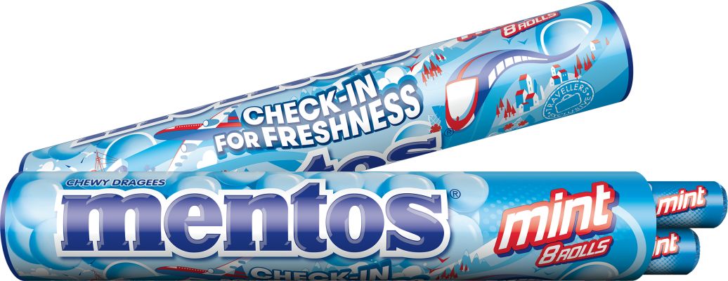 Mentos Jumboroll Mint 8x37 g