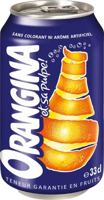 Orangina 24x33 cl. cans.