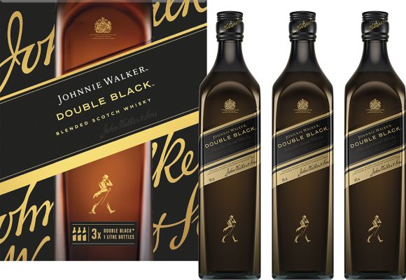 Johnnie Walker Black Label Triple Pack 3x100 cl. - Alc. 40% Vol
