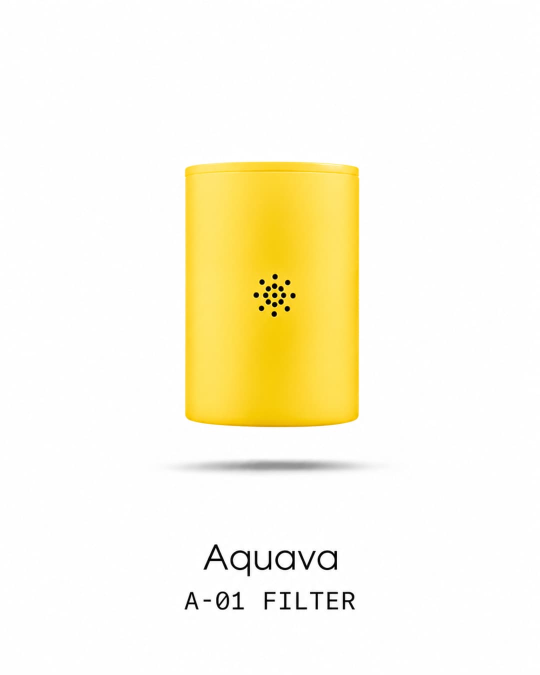Aquava filter cartridge included with the showerhead