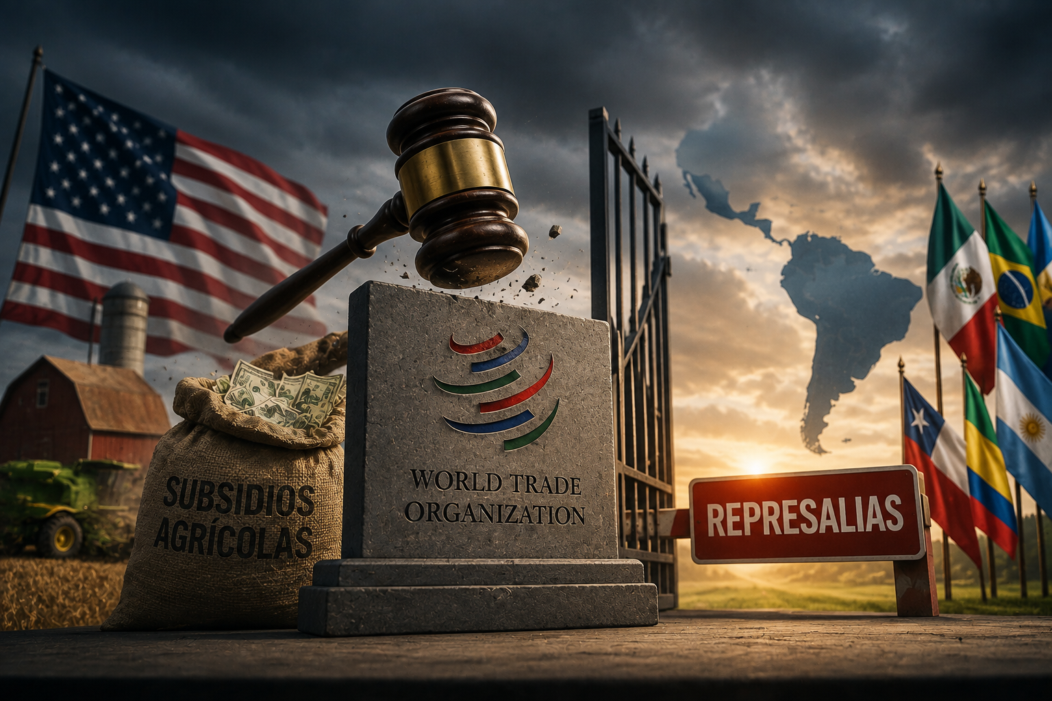 LA ORGANIZACIÓN MUNDIAL DEL COMERCIO FALLA CONTRA LOS SUBSIDIOS AGRÍCOLAS DE EE. UU. Y ABRE LA PUERTA A REPRESALIAS DE LATAM