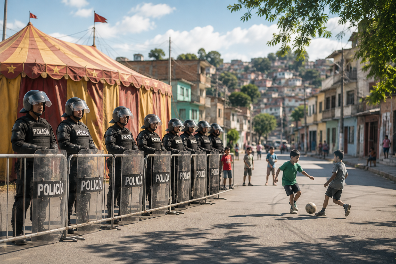 EL CIRCO DE LA MANO DURA: MUCHA BARRICADA POLICIAL, CERO RESULTADOS EN LA CALLE