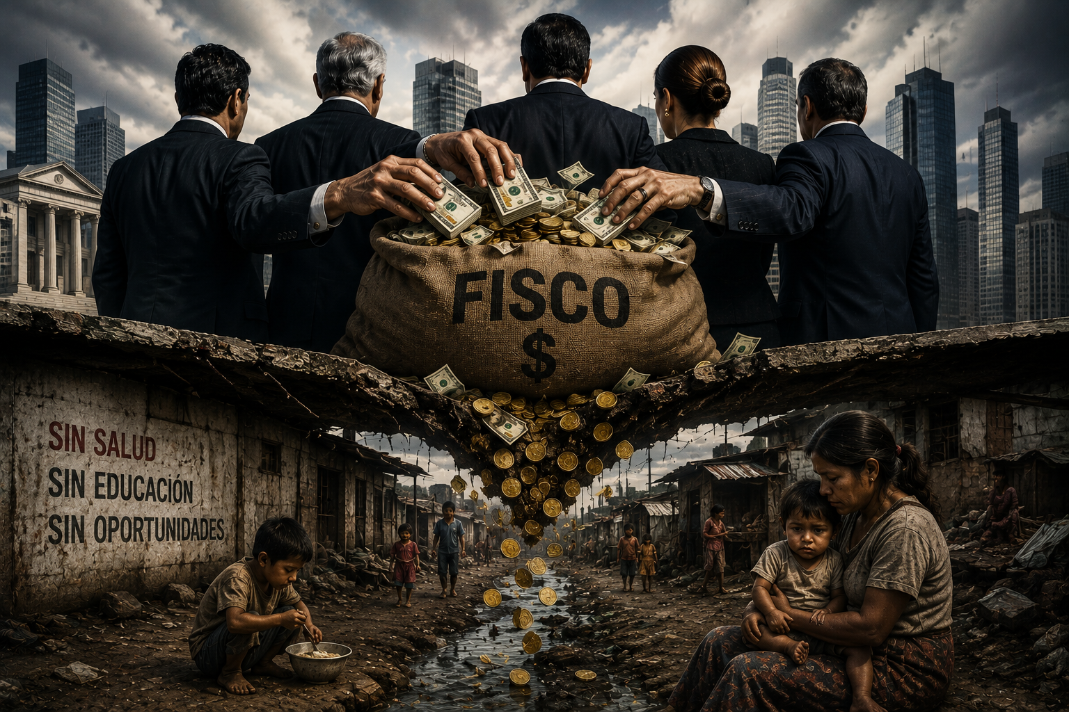 EL SAQUEO FISCAL DE LAS ÉLITES LATINAS: LA VERDADERA CAUSA DE LA POBREZA
