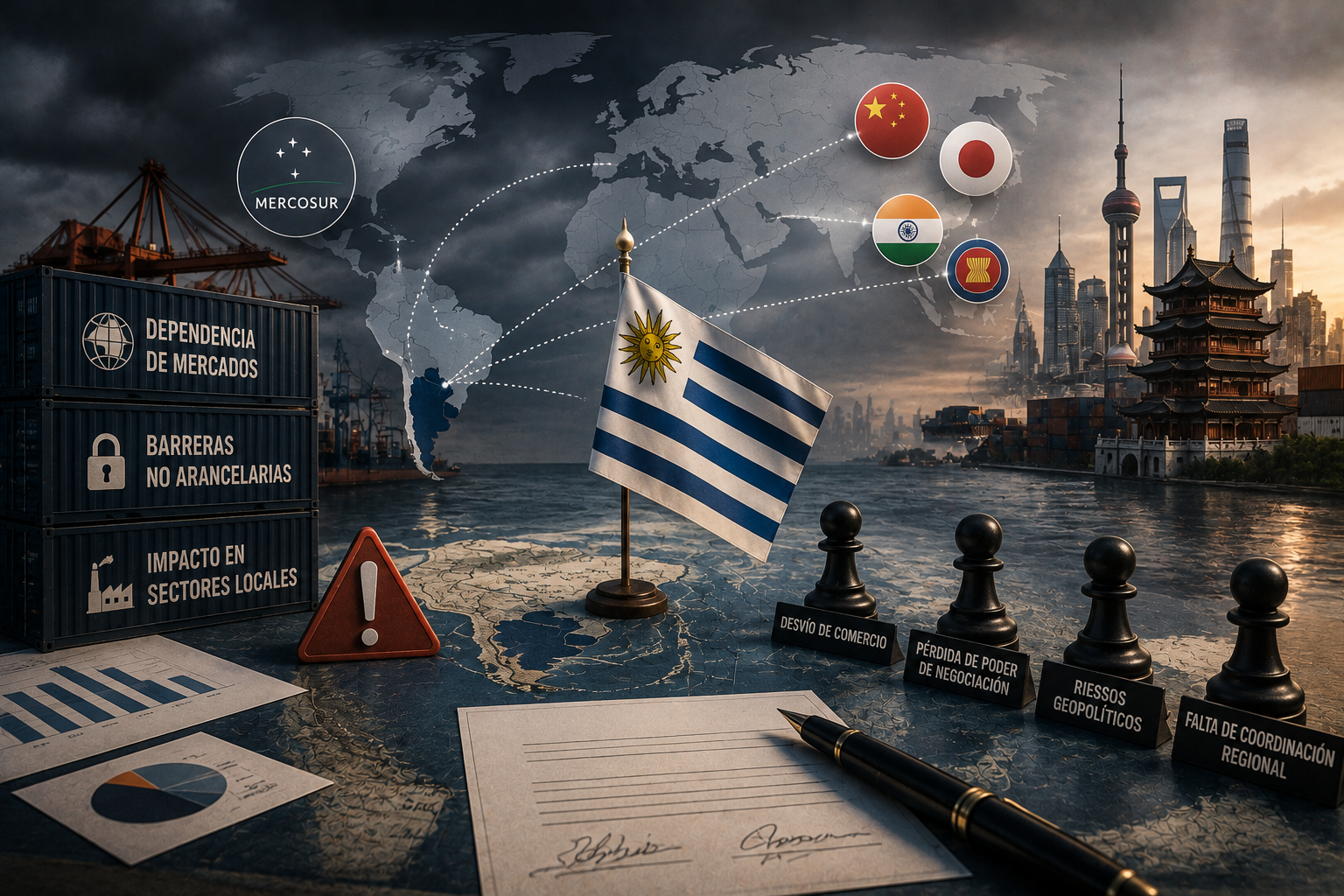 LOS RIESGOS DE LA BÚSQUEDA DE ACUERDOS BILATERALES ENTRE URUGUAY Y ASIA
