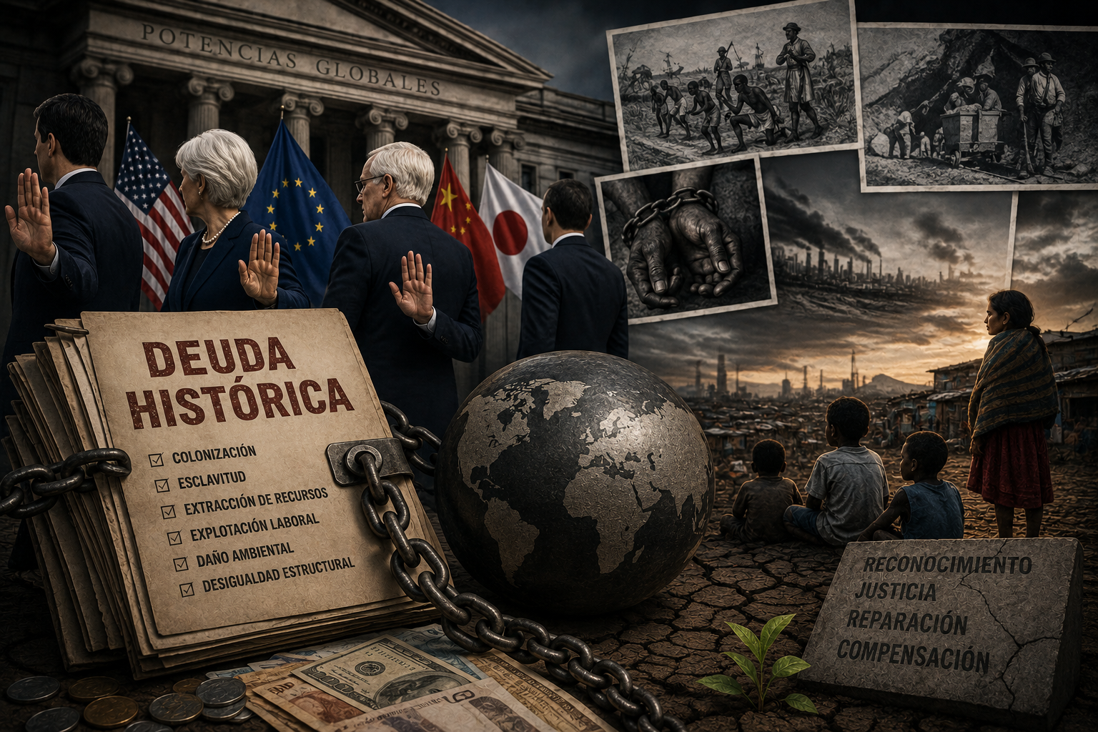 LA DEUDA HISTÓRICA QUE LAS POTENCIAS PREFIEREN IGNORAR