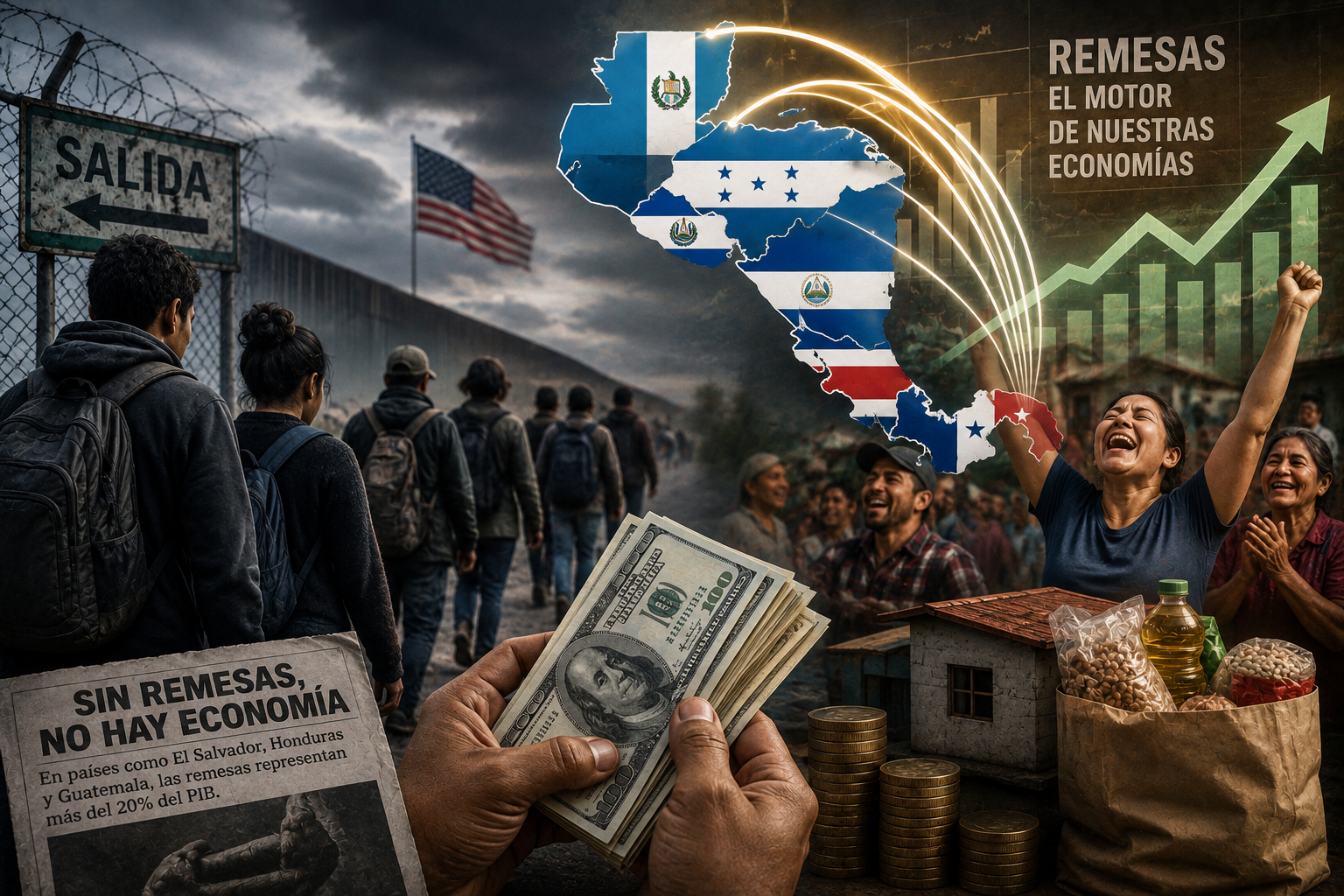 EL DOPAJE DE LAS REMESAS EN CENTROAMÉRICA: LA CELEBRACIÓN DE LA EXPULSIÓN DE NUESTRA GENTE