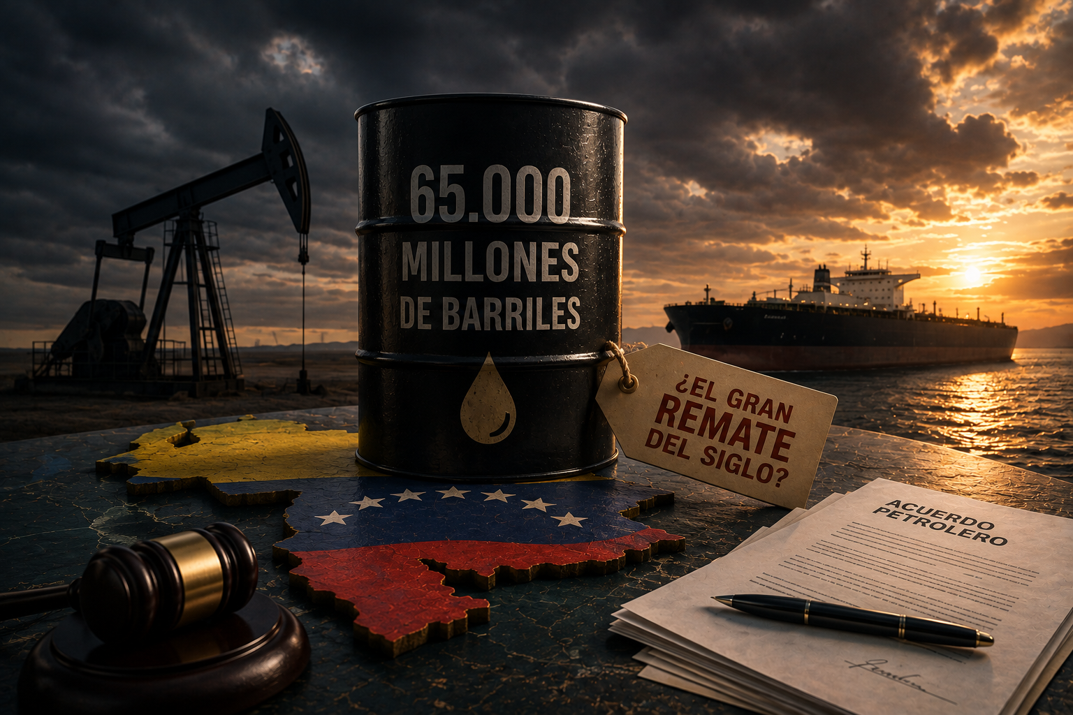 65.000 MILLONES DE BARRILES: ¿EL GRAN REMATE DEL SIGLO?