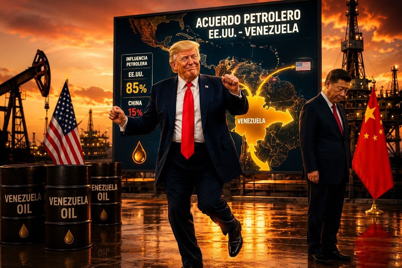 EEUU LE ARREBATA EL PETRÓLEO VENEZOLANO A CHINA