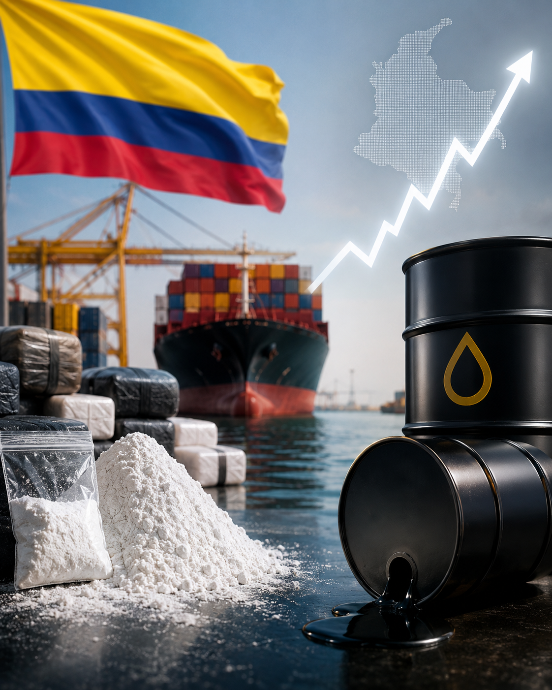 LA COCAÍNA SUPERA AL PETRÓLEO COMO PRIMER PRODUCTO DE EXPORTACIÓN DE COLOMBIA, SEGÚN LA UNIVERSIDAD EAFIT