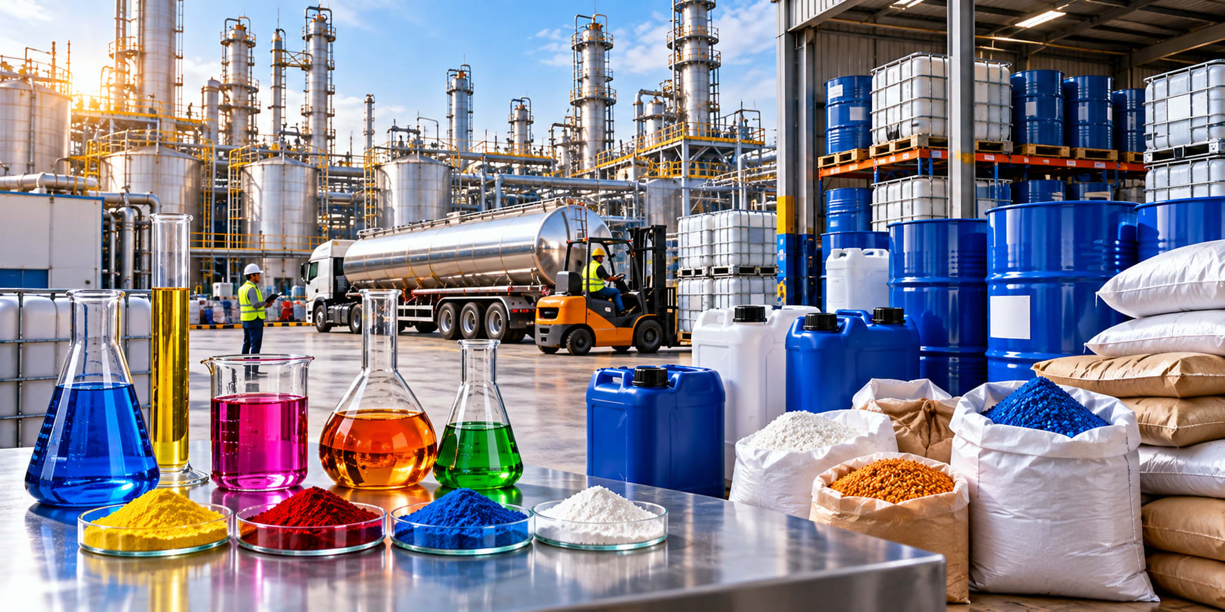 Chemicals, Dyes & Solvents