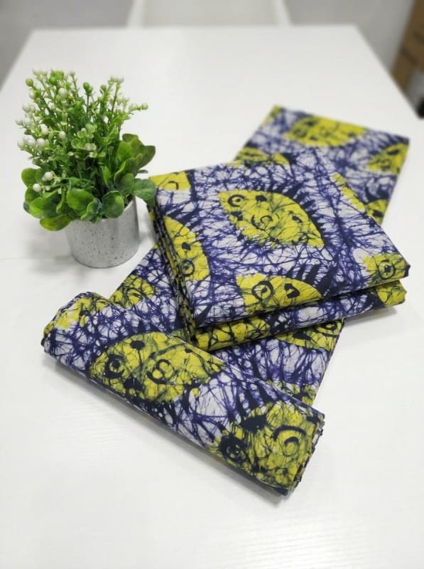 Adire Premium Batik on Daviva cotton