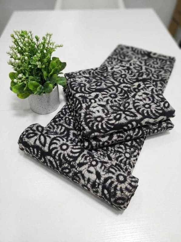 Adire Big Batik on Cotton
