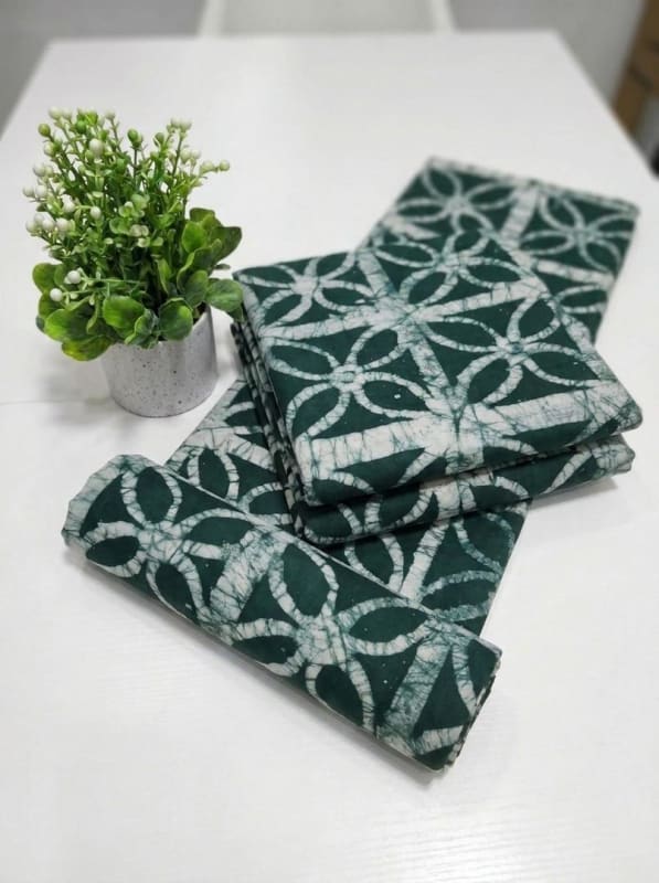 Adire Big Batik on Cotton