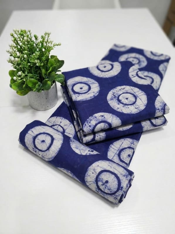 Adire Big Batik on Cotton